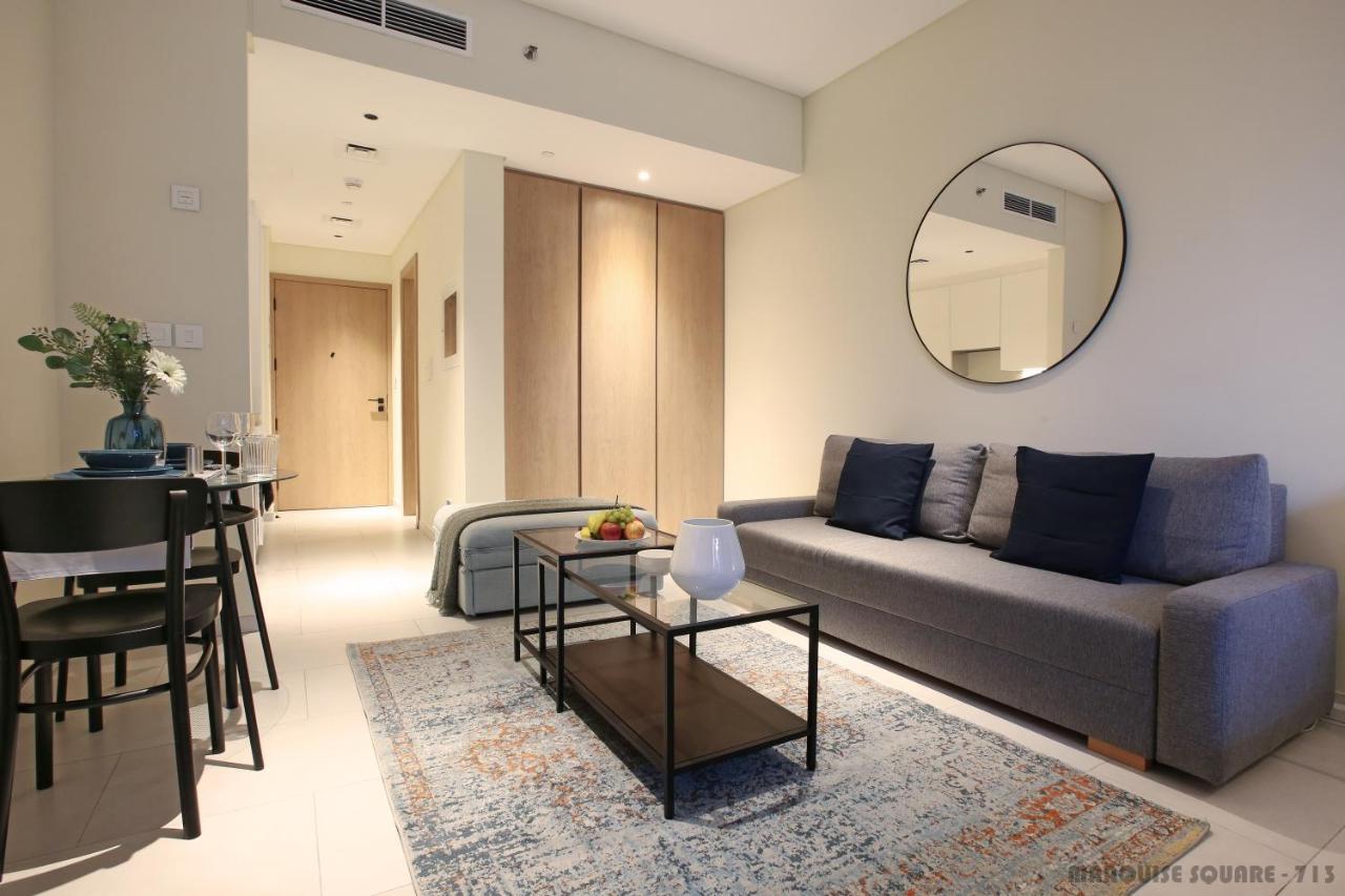 Luxury Studios With Burj Khalifa Or Canal View In Downtown - Marquise Square Tower Dubaj Zewnętrze zdjęcie