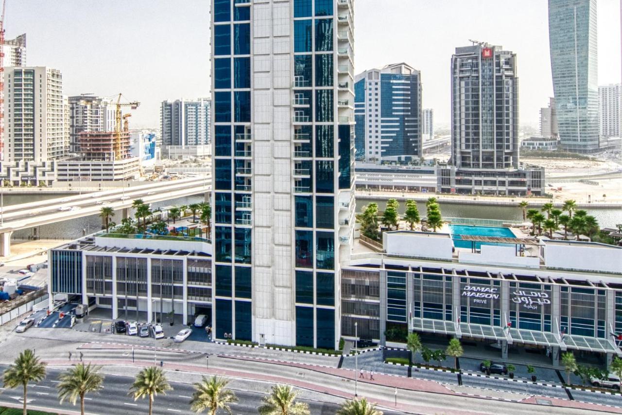 Luxury Studios With Burj Khalifa Or Canal View In Downtown - Marquise Square Tower Dubaj Zewnętrze zdjęcie