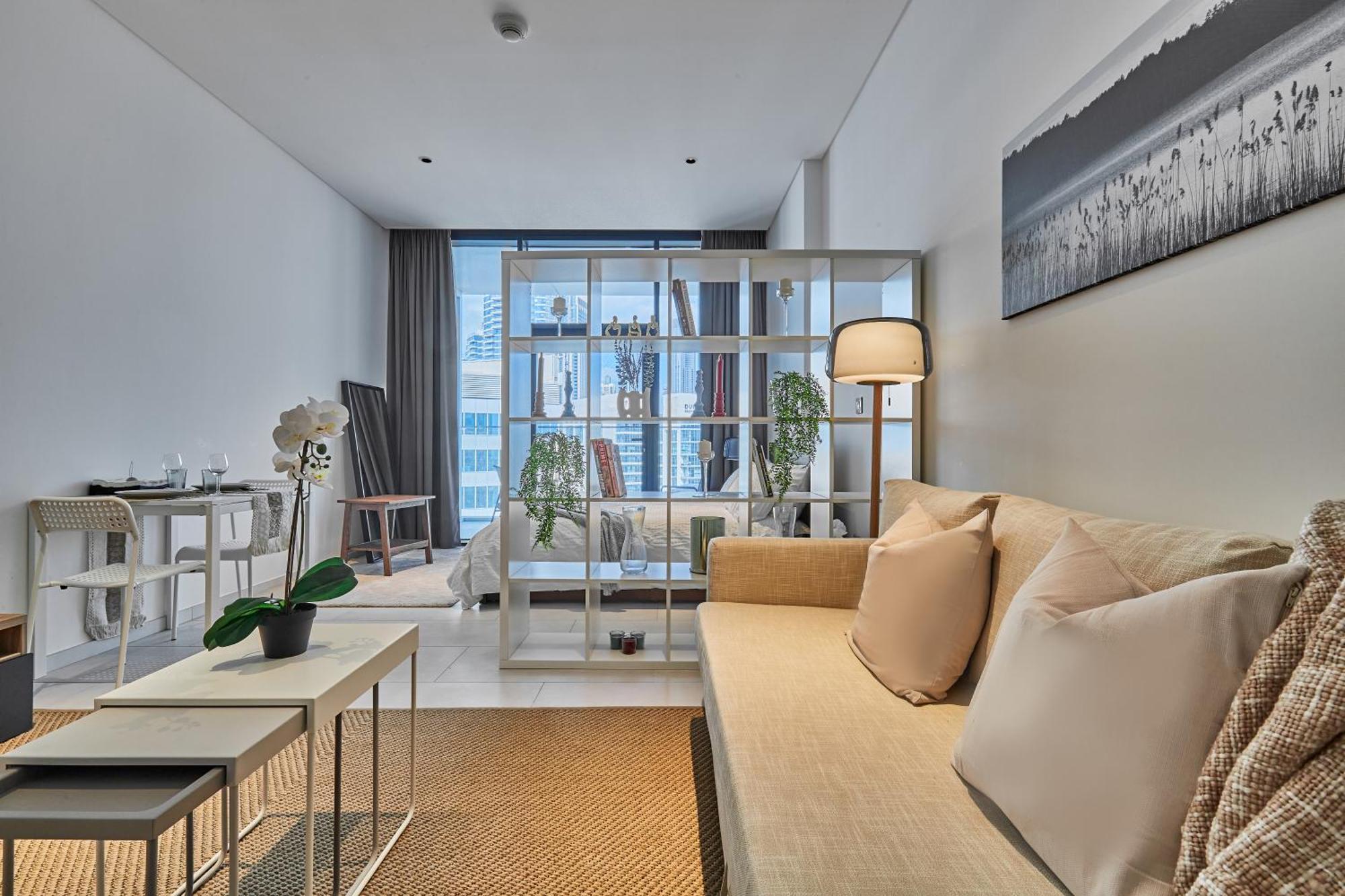 Luxury Studios With Burj Khalifa Or Canal View In Downtown - Marquise Square Tower Dubaj Zewnętrze zdjęcie