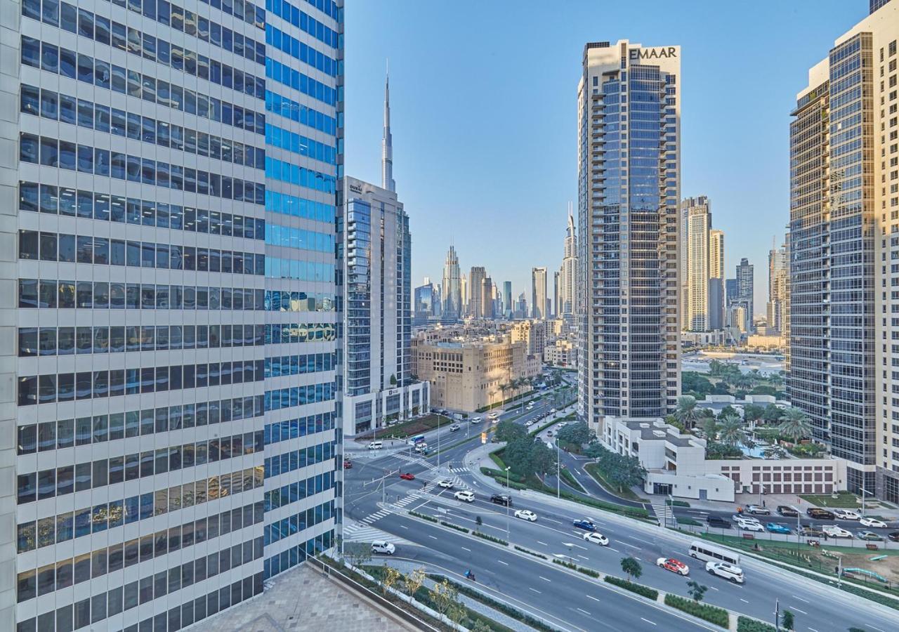 Luxury Studios With Burj Khalifa Or Canal View In Downtown - Marquise Square Tower Dubaj Zewnętrze zdjęcie