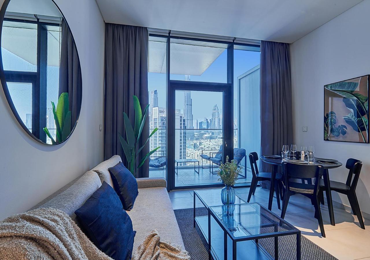 Luxury Studios With Burj Khalifa Or Canal View In Downtown - Marquise Square Tower Dubaj Zewnętrze zdjęcie